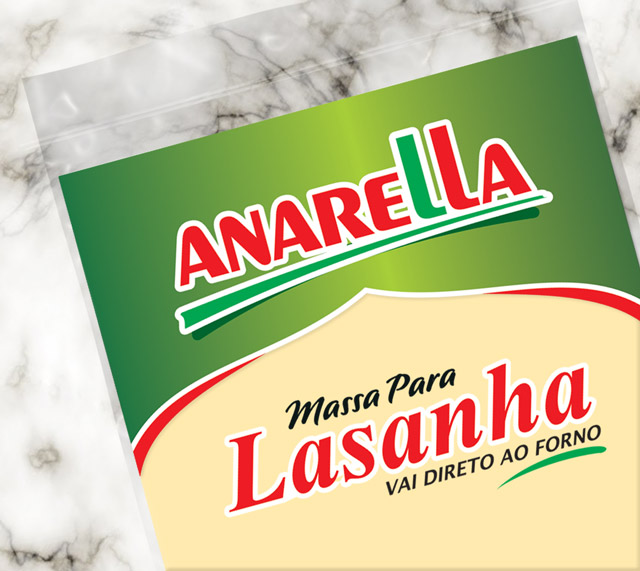 design embalagem lasanha