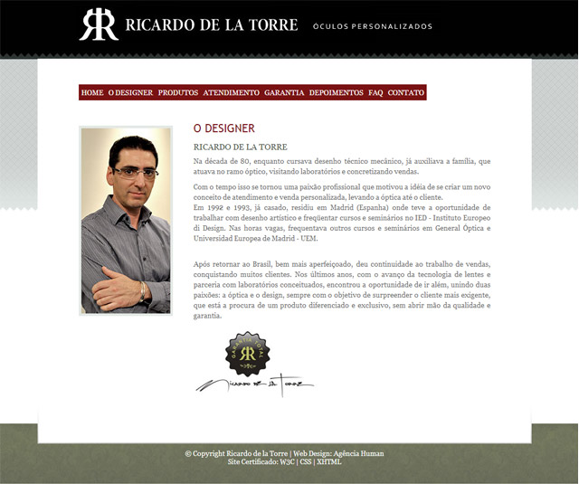 site ricardo de la torre