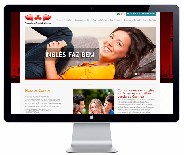 criação de site Canadian Centre