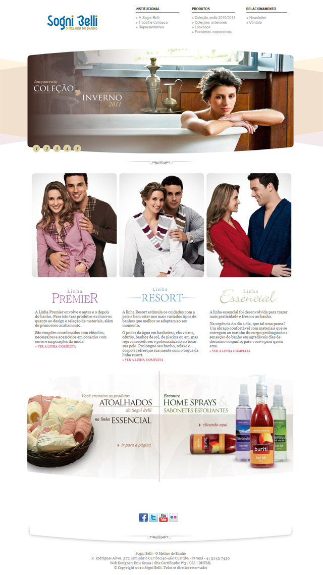 WebDesign - Detalhe da home