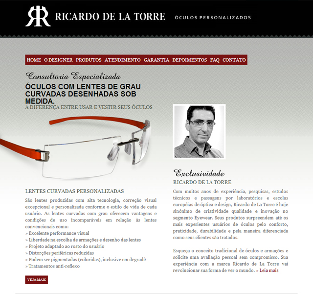 criacao de site ricardo torre