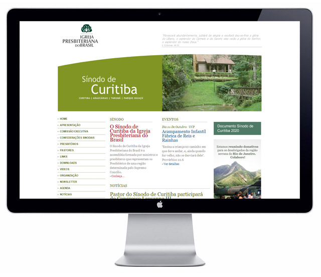 webdesign site Sinodo