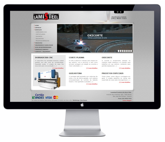 webdesign site Coletio Erasto
