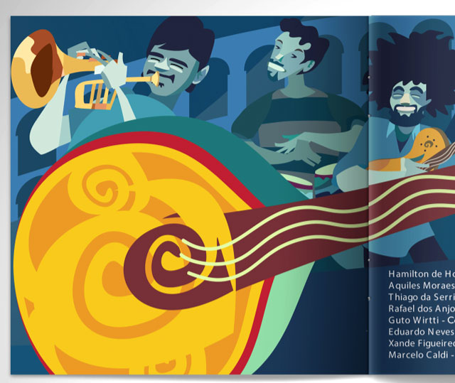 Design Capa CD Hamilton de Holanda