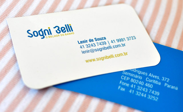 design cartao de visitas