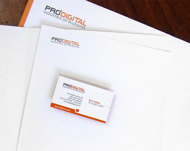 design identidade visual - papelaria