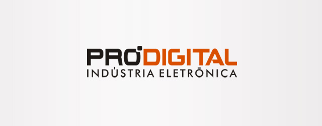 Design de Marca | Logotipo para empresas de relógios digitais. Design de Marca | Logotipo - Pró Digital