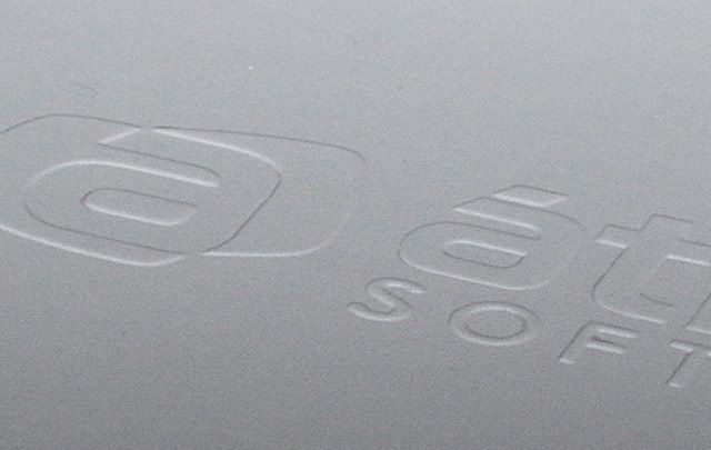 detalhe relevo design folder
