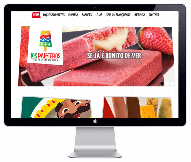 criação site los paleteros