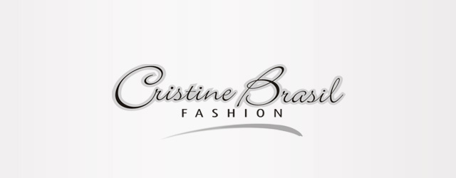 Criação de Marca | Logotipo para Confecções Femininas. Criação de Logotipo caligráfico - Cristine