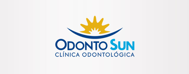 Criação de Marca | Logotipo e Símbolo para Clínica Odontológica. Criação de Logotipo - Odonto Sun
