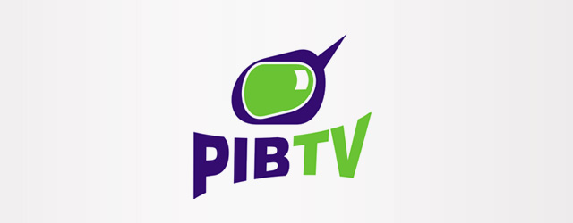 Design de Marca | Logotipo para programa institucional de TV. Marca | Logotipo e Símbolo PIB TV